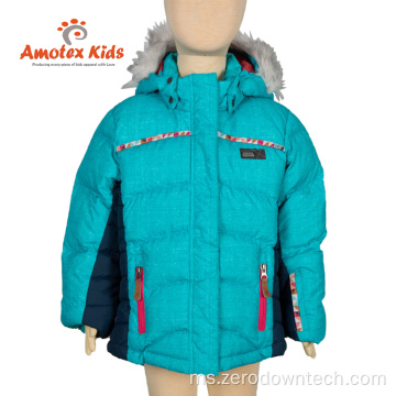 Jaket Bulu Puffer Isi Itik Anak Angsa Bawah